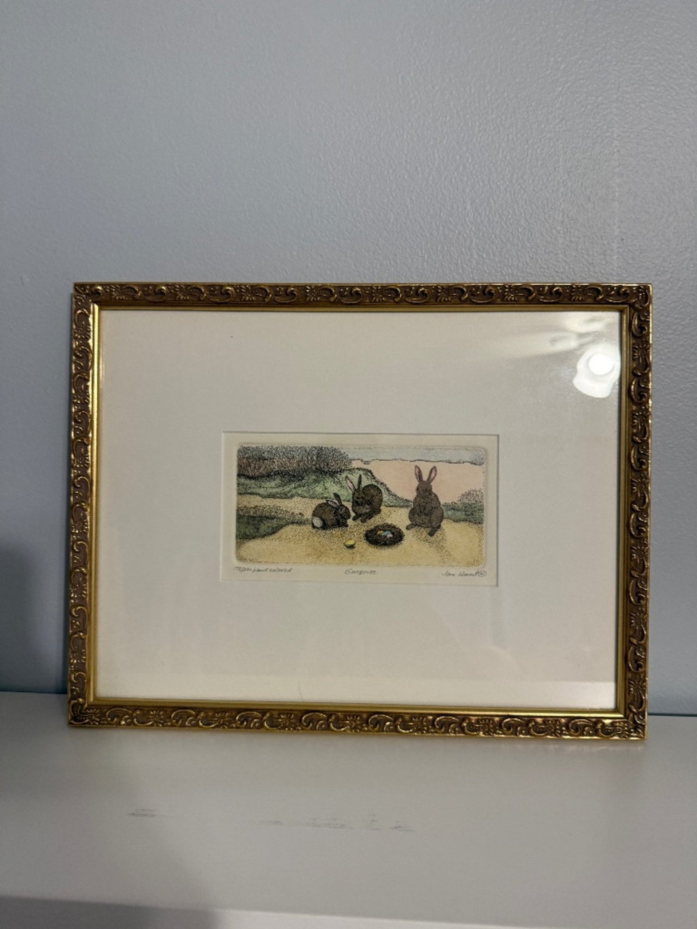 Jan Hunt hand colored Surprise 178/200